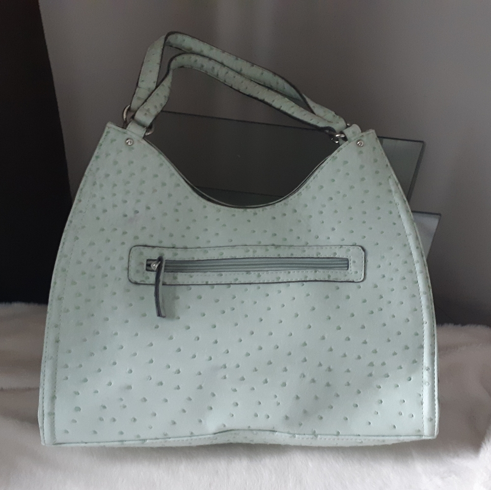 Light green pastel satchel